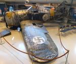 Aircraft BW-372, Brewster B-239 Buffalo (displayed unrestored) at the Suomen Ilmavoimamuseo (Finnish Air Force Museum, formerly known as Keski-Suomen Ilmailumuseo / Aviation Museum of Central Finland), Jyväskylä-Tikkakoski, photo by iwarnecke