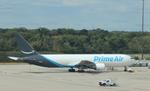 Aircraft N1499A, Boeing 767-328/ER, at KRFD, photo by MarkPasqualino