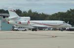 Aircraft D-ACFL, Dassault Falcon 7X, at KRFD, photo by MarkPasqualino