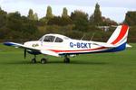 Aircraft G-BCKT, Barton, at EGCB, photo by Chris Hall