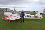 Aircraft G-ARHZ, Breighton, at EGBR, photo by Chris Hall