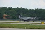 Aircraft N402AX, A F-21 Kfir C2 arrives at Southwest Florida International Airport following training in the Gulf of America, at KRSW, photo by Suncoast Spotter