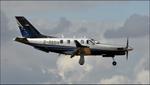 Aircraft 2-REDY, 2020 Daher TBM-910 arriving at London Oxford Airport, at EGTK, photo by Mike_Y