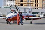 Aircraft 114054, Last year of the CT-114 Tutor aircraft California Capital Airshow 2026, at MHR, photo by ClaytonEddy
