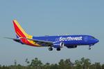 Aircraft N8919K, Southwest 181 arrives at Southwest Florida International Airport following flight from John Glenn Columbus International Airport, at KRSW, photo by Suncoast Spotter