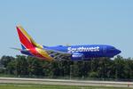 Aircraft N438WN, Southwest 1178 arrives at Southwest Florida International Airport following flight from Baltimore/Washington International Airport, at KRSW, photo by Suncoast Spotter