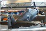 Aircraft FR-110, Fokker D.XXI on skis at the Suomen Ilmavoimamuseo (Finnish Air Force Museum, formerly known as Keski-Suomen Ilmailumuseo / Aviation Museum of Central Finland), Jyväskylä-Tikkakoski, photo by iwarnecke