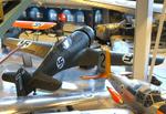 Aircraft FR-110, Fokker D.XXI on skis at the Suomen Ilmavoimamuseo (Finnish Air Force Museum, formerly known as Keski-Suomen Ilmailumuseo / Aviation Museum of Central Finland), Jyväskylä-Tikkakoski, photo by iwarnecke