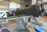 Aircraft FR-110, Fokker D.XXI on skis at the Suomen Ilmavoimamuseo (Finnish Air Force Museum, formerly known as Keski-Suomen Ilmailumuseo / Aviation Museum of Central Finland), Jyväskylä-Tikkakoski, photo by iwarnecke