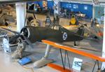 Aircraft FR-110, Fokker D.XXI on skis at the Suomen Ilmavoimamuseo (Finnish Air Force Museum, formerly known as Keski-Suomen Ilmailumuseo / Aviation Museum of Central Finland), Jyväskylä-Tikkakoski, photo by iwarnecke