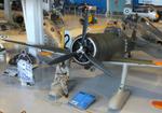 Aircraft FR-110, Fokker D.XXI on skis at the Suomen Ilmavoimamuseo (Finnish Air Force Museum, formerly known as Keski-Suomen Ilmailumuseo / Aviation Museum of Central Finland), Jyväskylä-Tikkakoski, photo by iwarnecke