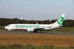 Aircraft F-HTVC, Boeing 737-8K2, Taxiing rwy 07R, Brest-Bretagne airport (LFRB-BES), at LFRB, photo by Yves-Q