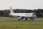 Aircraft EC-NQN, Airbus A320-214, Take off run rwy 07R, Brest-Bretagne airport (LFRB-BES), at LFRB, photo by Yves-Q