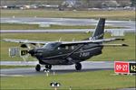 Aircraft 2-RUFF, 2021 Quest Kodiak 100 arriving at Gloucestershire Airport, at EGBJ, photo by Mike_Y