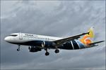 Aircraft 9A-BTG, 1998 Airbus A320-212 arriving at Cotswold Airport for scrapping, at EGBP, photo by Mike_Y