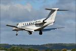 Aircraft 9H-APX, 2018 Pilatus PC-24 arriving at Gloucestershire Airport, at EGBJ, photo by Mike_Y