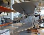 Aircraft MA-24, Martinsyde F.4 Buzzard on skis at the Suomen Ilmavoimamuseo (Finnish Air Force Museum, formerly known as Keski-Suomen Ilmailumuseo / Aviation Museum of Central Finland), Jyväskylä-Tikkakoski, photo by iwarnecke