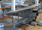 Aircraft MA-24, Martinsyde F.4 Buzzard on skis at the Suomen Ilmavoimamuseo (Finnish Air Force Museum, formerly known as Keski-Suomen Ilmailumuseo / Aviation Museum of Central Finland), Jyväskylä-Tikkakoski, photo by iwarnecke