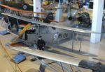 Aircraft MA-24, Martinsyde F.4 Buzzard on skis at the Suomen Ilmavoimamuseo (Finnish Air Force Museum, formerly known as Keski-Suomen Ilmailumuseo / Aviation Museum of Central Finland), Jyväskylä-Tikkakoski, photo by iwarnecke