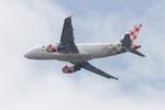 Aircraft EC-MUT, Airbus A319-111, long approach rwy 21, Nantes-Atlantique airport (LFRS-NTE), at LFRS, photo by Yves-Q