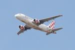 Aircraft EC-MUC, Airbus A319-111, Climbing from rwy 03, Nantes-Atlantique airport (LFRS-NTE), at LFRS, photo by Yves-Q