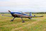 Aircraft F-HPUL, Aura Aero Integral R, Static display, Morlaix-Ploujean airport (LFRU-MXN), at LFRU, photo by Yves-Q