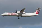 Aircraft D-ABQQ, Air Berlin DHC8-400, at LOWW, photo by Andy Graf