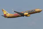 Aircraft D-ATUD, TUI 737-800, at LOWW, photo by Andy Graf