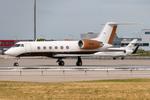 Aircraft N211DK, Untitled Gulfstream 4, at LOWW, photo by Andy Graf