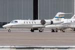 Aircraft 84-0096, USAF Learjet C-21, at LOWW, photo by Andy Graf