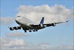 Aircraft 9H-AZA, 2004 Boeing 747-428 arriving at Cotswold Airport to be scrapped, at EGBP, photo by Mike_Y
