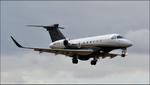 Aircraft 9H-IFX, 2019 Embraer EMB-550 Praetor 600 arriving at London Oxford Airport, at EGTK, photo by Mike_Y