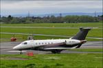 Aircraft 9H-MFX, 2023 Embraer EMB-550 Praetor 600 arriving at Gloucestershire Airport, at EGBJ, photo by Mike_Y