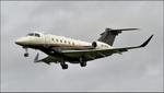 Aircraft 9H-PFX, 2025 Embraer EMB-550 Praetor 600 arriving at Gloucestershire Airport, at EGBJ, photo by Mike_Y