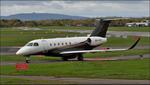 Aircraft 9H-PFX, 2025 Embraer EMB-550 Praetor 600 at Gloucestershire Airport, at EGBJ, photo by Mike_Y