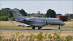 Aircraft 9H-VCB, 2014 Bombardier Challenger 350 preparing to depart London Oxford Airport, at EGTK, photo by Mike_Y
