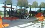 Aircraft VI-6, Valtion lentokonetehdas VL Viima II inside a glass pavilion (sorry for the reflections) at the Lentokonepuisto (Aircraft Park), Kauhava, photo by iwarnecke