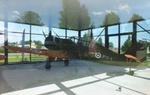 Aircraft PY-1, Valtion lentokonetehdas VL Pyry II inside a glass pavilion (sorry for the reflections) at the Lentokonepuisto (Aircraft Park), Kauhava, photo by iwarnecke