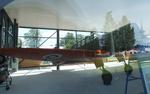 Aircraft PY-1, Valtion lentokonetehdas VL Pyry II inside a glass pavilion (sorry for the reflections) at the Lentokonepuisto (Aircraft Park), Kauhava, photo by iwarnecke