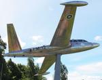 Aircraft FM-12, Fouga CM.170R Magister at the Lentokonepuisto (Aircraft Park), Kauhava, photo by iwarnecke