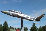 Aircraft FM-12, Fouga CM.170R Magister at the Lentokonepuisto (Aircraft Park), Kauhava, photo by iwarnecke