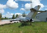 Aircraft MU-1, Mikoyan i Gurevich MiG-15UTI MIDGET at the Hallinportti Ilmailumuseo (Halli Aviation Museum), Halli-Kuorevesi, photo by iwarnecke