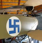Aircraft 5A1, Rumpler 6B-2 (prop dismounted) at the Hallinportti Ilmailumuseo (Halli Aviation Museum), Halli-Kuorevesi, photo by iwarnecke