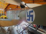 Aircraft 5A1, Rumpler 6B-2 (prop dismounted) at the Hallinportti Ilmailumuseo (Halli Aviation Museum), Halli-Kuorevesi, photo by iwarnecke