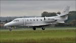 Aircraft 9H-XOB, 2006 Cessna 560 Citation XLS preparing to depart Cotswold Airport, at EGBP, photo by Mike_Y