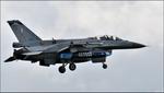 Aircraft 028, 2006 Lockheed Martin F-16DJ Fighting Falcon of the Greek Air Force arriving at Fairford for RIAT 2024, at EGVA, photo by Mike_Y