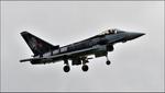Aircraft 31 06, 2013 Eurofighter EF-2000 Typhoon S of the Luftwaffe arriving at Fairford for RIAT 2024, at EGVA, photo by Mike_Y