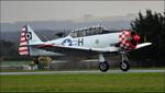 Aircraft G-ELMH, 1942 North American AT-6D Harvard III, at EGBP, photo by Mike_Y