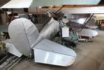 Aircraft HA-41, Valtion lentokonetehdas VL D 27 Haukka II at the Hallinportti Ilmailumuseo (Halli Aviation Museum), Halli-Kuorevesi, photo by iwarnecke