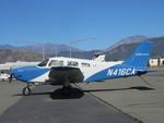 Aircraft N416CA, Parked in transit parking, at POC, photo by Helicopterfriend